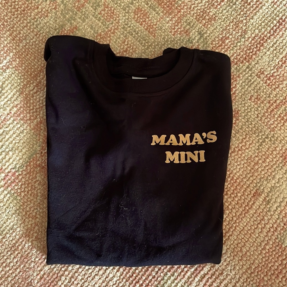 Adorable black T Never worn